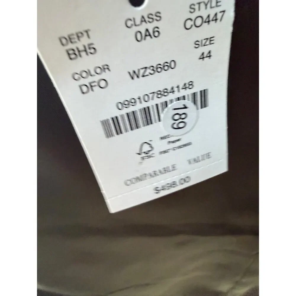 NWT J.Crew Thompson Velvet Blazer 44 Dark Forest Green Slim Fit $498